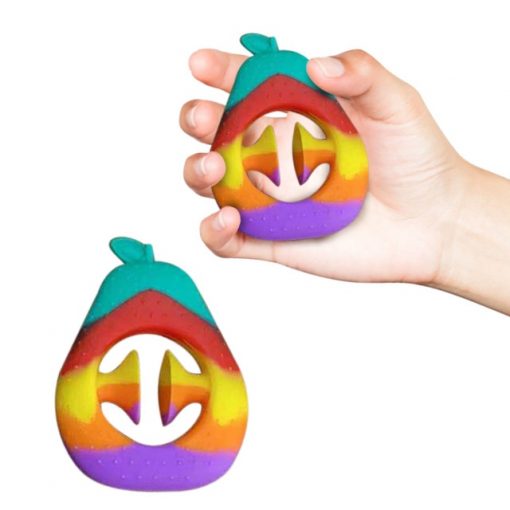 Colored Silicone Grip Ball Suction Cup Decom Pression Snapper Squeeze Toy Grab Press Sensory Stress - Snapper Fidget